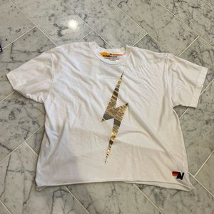 Women’s medium Aviator Nation lightning bolt T-shirt